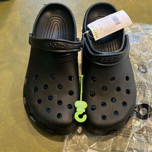 Crocs Classic Clog - Black Size: M 11